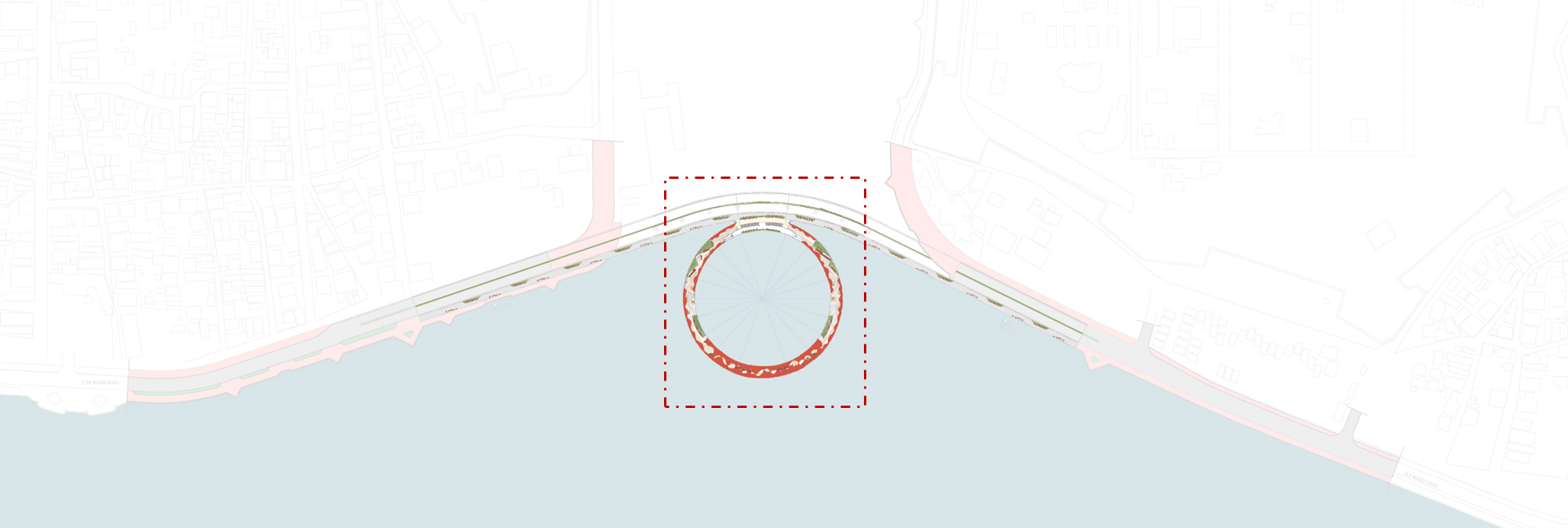 Signature bridge project — landscape architecture project in Daman