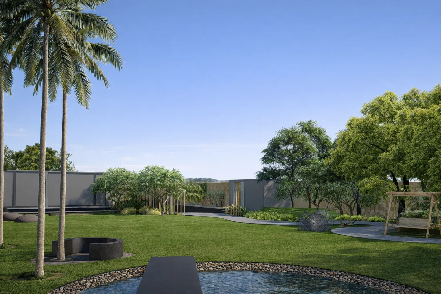 Linear landscape — project image 1 of 11